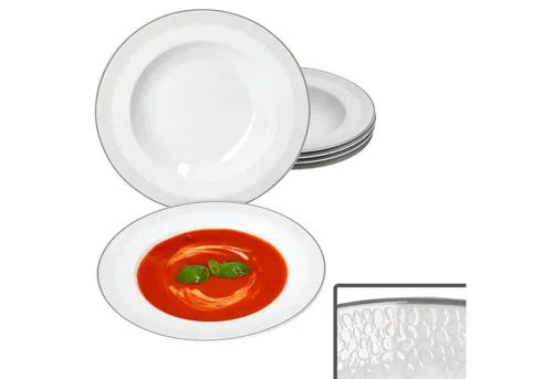 Ritzenhoff & Breker Suppenteller Ritzenhoff 6x Venezia Suppenteller 200ml