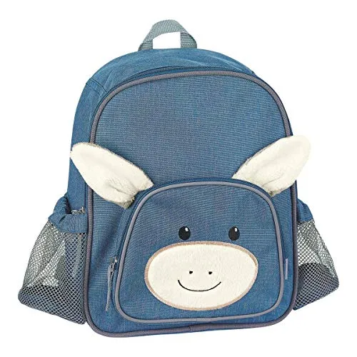 Sterntaler 9602000 Funktionsrucksack Esel Emmi - Schulranzen für Kinder ab 3 Jahren, ideal für Kindergarten und Ausflüge mit reflektierendem Material und praktischen Fächern für optimale Organisation.