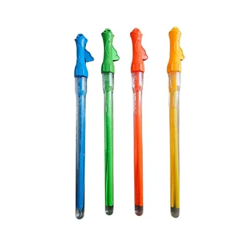 alldoro 68997 Seifenblasenstab Triangel, 24er Set für Riesenseifenblasen - Erlebe riesige Seifenblasen mit dem 24er Set farbenfroher Triangel-Seifenblasenstäbe. Jeder Stab enthält 110 ml Flüssigkeit und ist perfekt für Kindergeburtstage und Gartenpartys geeignet. Spaß für kleine Abenteurer!