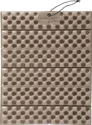 Z Seat Sitzkissen - Größe 41x33 cm in Coyote Gray - Isomatten: Komfortables Sitzkissen für Outdoor-Aktivitäten, leicht und kompakt für einfachen Transport.