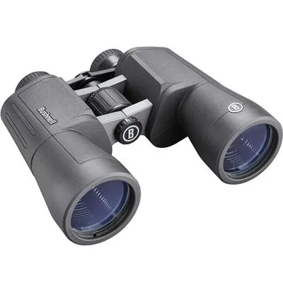 Bushnell Powerview 2 - Fernglas 12x50, Aluminium Metallgehäuse mit Gummiarmierung für besten Grip und lebendige Bildqualität