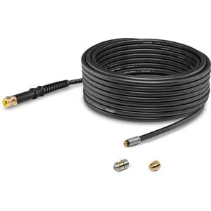 Kärcher Home & Garden PC 15 Rohrreinigungsschlauch 2.644-492.0 - Rohrreinigungswellen für Kärcher Hochdruckreiniger, mit flexiblen 15m Schlauch und 2 Düsen für effektive Reinigung und Verstopfungsbeseitigung.