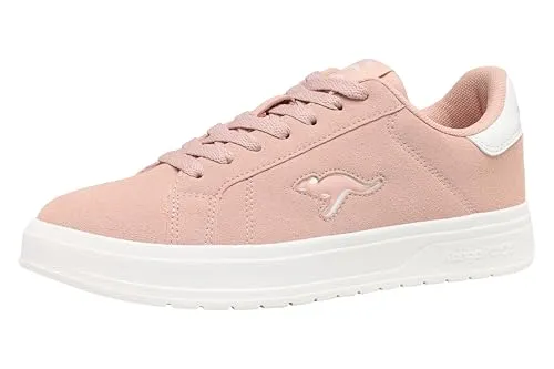 KangaROOS Damen K-GW Focus Sneaker, Peach Blush/White, 42 EU