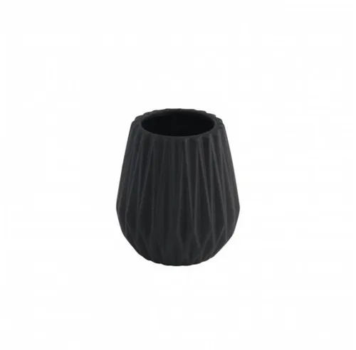 axentia Zahnputzbecher Zahnputzbecher Chicago, schwarz 128181, (1-St)