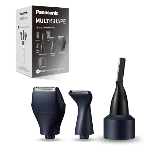 Panasonic Multishape (ER-CDT1-A301) - Haarentfernungszubehör mit vielseitigen Aufsätzen für perfekte Ergebnisse und individuelle Anpassung.