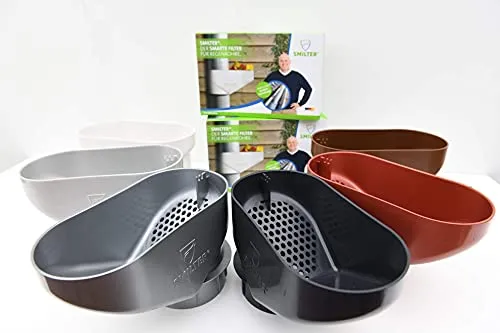 SMILTER Laubschutzkorb für Regenfallrohre DN100