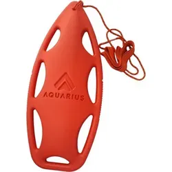 AQUARIUS AURORA Rettungsboje – PRS-zertifiziert, mit Handgriffen & Sicherheitsgurt, Orange