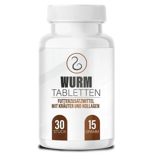 Produktbild Saint Nutrition® Wurm Tabletten | Futterzusatzmittel für Haustiere