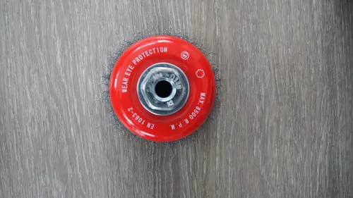 KWB Topfbürste Drahtbürste AGRESSO Stahldraht Ø0,5mm grob Ø65mm M 14 Gewinde