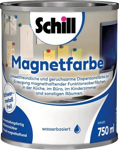 Schill Magnetfarbe Anthrazitgrau