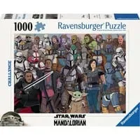 Puzzle Challenge Star Wars Mandalorian 1000 Teile