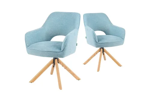 Küchen- und Esszimmerstühle Blau von DUBI Möbel