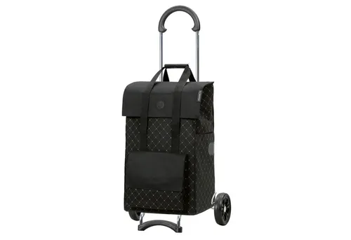Andersen Einkaufstrolley Scala Shopper Lisa schwarz, 40kg belastbar - Praktischer Einkaufstrolley mit wasserabweisender Tasche und klappbarem Griff. Ideal für den Alltag und vielseitig einsetzbar, z.B. als Fahrradanhänger.