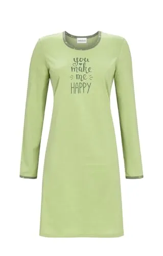 Ringella Sleepshirt mit Motivdruck Farbe Salbei, Größe S