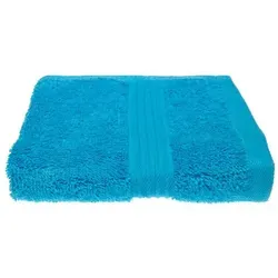 Julie Julsen Handtücher 1-Handtücher-Türkis-Badetuch 100 x 150 cm, Baumwolle (1-St) blau 100 cm x 150 cm