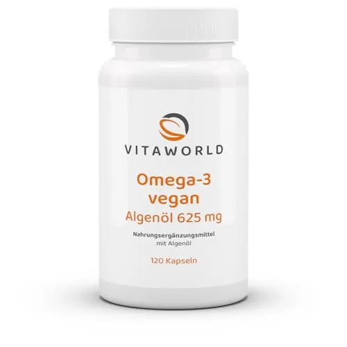 vitaworld Omega-3 vegan Algenöl 625 mg