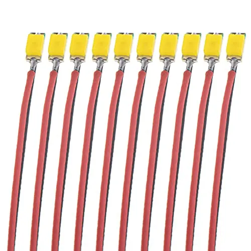 SeKi 0603 SMD LED-gelb-10er Pack, gelb, 18019 von Seki