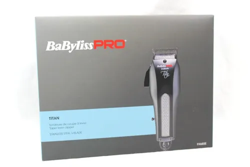 BaBylissPRO Haarschneider V-Blade FX685E - Elektrischer Haarschneider mit präzisen V-Blade Klingen für einen sauberen Schnitt und professionelle Ergebnisse zu Hause.