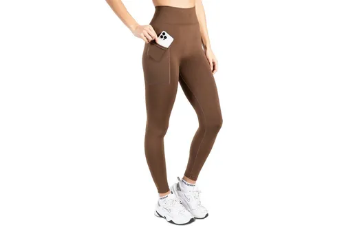 SMILODOX Damen Leggings Amaze Scrunch Pro Pocket – High-Waist mit Seitentasche - Praktische High-Waist Leggings mit Seitentasche für Handy oder Karten. Das stylische Scrunch-Detail betont die Silhouette, während das nahtlose Design höchsten Tragekomfort und Bewegungsfreiheit bietet. Ideal für Sport und Freizeit.
