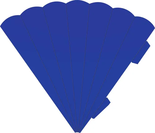 Heyda Schultüte Geschwister-Schultüten-Zuschnitt, 41 cm