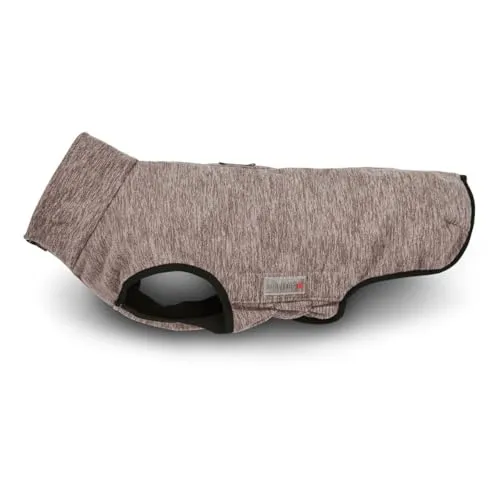 Wolters Fleecejacke für Hunde Casual braun 22cm - Stilvolle Fleecejacke für Hunde in taupe meliert, ideal für kühle Tage. Mit einem Gewicht von nur 80 g sorgt sie für angenehmen Tragekomfort.