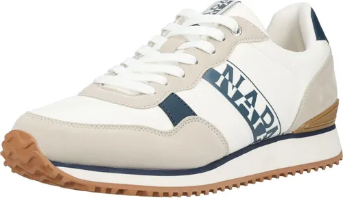 Napapijri Sneaker aus Lederimitat/Textil in Weiß 40 EU - Stylische Sneaker für den Alltag, aus hochwertigen Materialien gefertigt. Ideal für Freizeitaktivitäten, mit bequemem Blockabsatz und Schnürverschluss für perfekten Halt.
