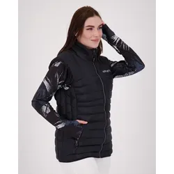Deproc Active Damen Steppjacke GILMOUR - Leichte Funktionsjacke in Daunenoptik, atmungsaktiv und wasserabweisend, mit abnehmbarer Kapuze und komprimierbarem Design – ideal für Übergangszeiten und große Größen.