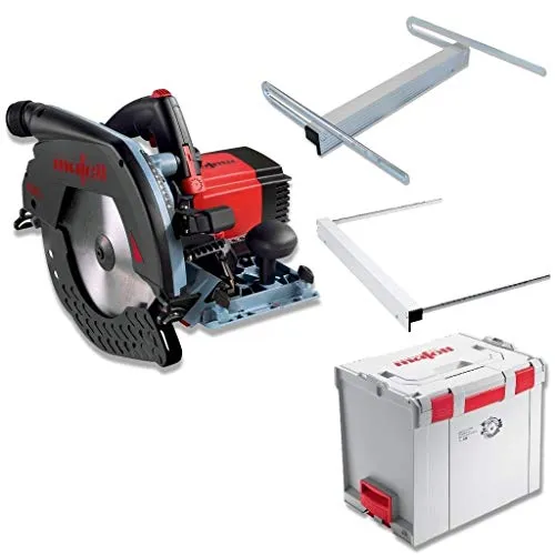 Mafell Handkreissäge K 85 Ec mit Untergreifanschlag K 85-UA - Professionelle Handkreissäge mit 2.300 W, präziser Drehzahlverstellung und Untergreifanschlag für exakte Schnitte bis 61,5 mm - ideal für anspruchsvolle Holzarbeiten.