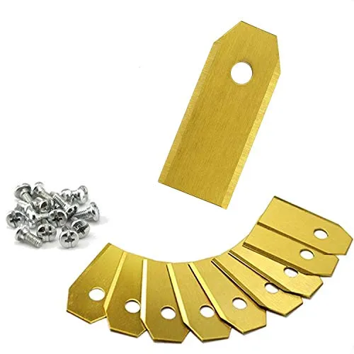 Produktbild ONVAYA XXL Ersatzmesser für Mähroboter | 18x Titan Messer