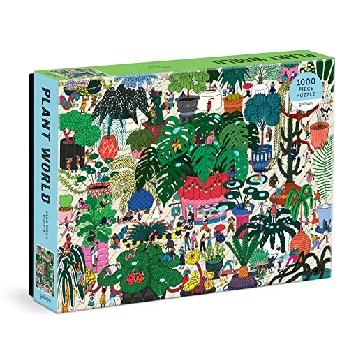 Plant World Puzzle: 1000 Pieces