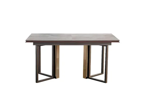 Esszimmertisch Grau Ausziehbar aus Holz - Moderne Esstisch für bis zu 6 Personen, ausziehbar von 160 cm auf 200 cm, ideal für jede Essecke. Robustes Holzfurnier in elegantem Grau, perfekt für gesellige Abende.