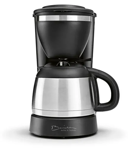 Barista Kaffeemaschine 830W schwarz 1l mit Isolierkanne