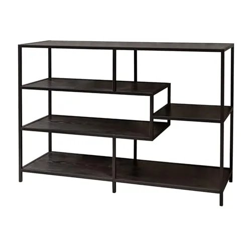 riess-ambiente Standregal SLIM LINE 115cm schwarz von Riess-Ambiente