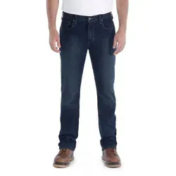 Carhartt Rugged Flex Straight Tapered Jean Herren - W36/L34 - Hochwertige Arbeitsjeans aus robustem Denim mit 2-Wege Stretch für optimale Bewegungsfreiheit. Ideal für lange Arbeitstage in der Kategorie Arbeits- & Schutzkleidung.