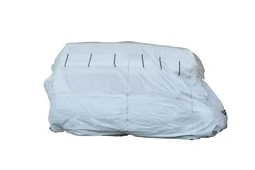 Wohnmobil Schutzhülle M 610 x 235 x 275 cm - Caravan-Zubehör, UV-beständig und wasserabweisend mit atmungsaktiver, kratzfester Folie für optimalen Schutz Ihres Wohnmobils.
