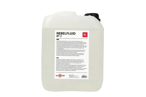 DJ POWER Nebelfluid BF-3 Profi Qualität 5l - Langanhaltend mit extremer Dichte