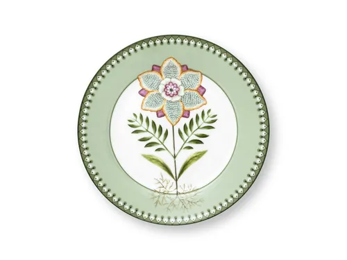 PiP Studio Frühstücksteller Lily&Lotus Light Green Frühstücksteller 21cm