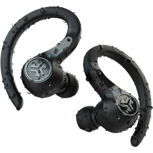 JLab Epic Air Sport ANC - True Wireless In Ear Sportkopfhörer, 70+ Std. Akkulaufzeit, IP66-schweißresistent und intelligente Geräuschunterdrückung