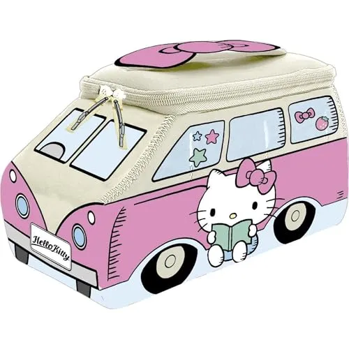 Hello Kitty Toilettentasche – Kinder Kulturbeutel von CERDÁ LIFE'S LITTLE MOMENTS