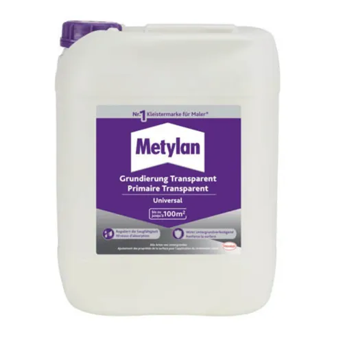 Tapazier-Grund von Henkel / Metylan Grundierung transparent 10 Liter ~ 100m²