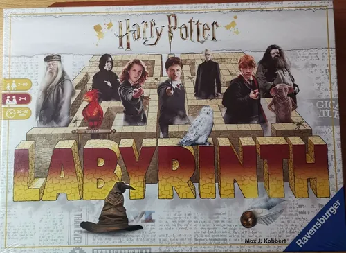 Ravensburger Familienspiele - 26031 Harry Potter Labyrinth, spannendes Strategiespiel für 2-4 Spieler ab 7 Jahren, fördert logisches Denken und ist ideal für Familien und Harry Potter-Fans