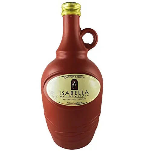 Rotwein Krug Isabella lieblich 1L moldawischer Wein wine semi sweet