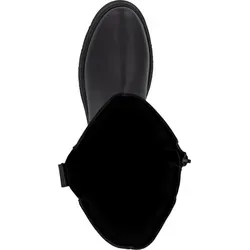 Remonte Damen Stiefel D1W80, Schwarz - Bequeme Einlage und elegantes Design - Stiefel mit Reißverschluss, aus hochwertigem Glattleder, ideal für Alltag und besondere Anlässe. Wechselfußbett für individuellen Komfort und optimale Passform.