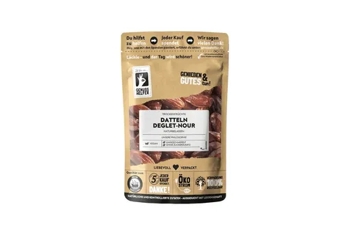 Bremer Gewürzhandel Trockenfrüchte Deglet Nour Datteln, 200 g
