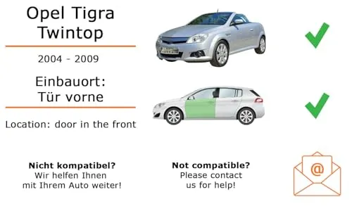 JUST SOUND best choice for caraudio Lautsprecher Boxen Einbaupaket für Audison APK-130 kompatibel mit Opel Tigra Twintop vorne | 2X Tief-Mitteltöner 2X Hochtöner