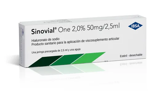 SINOVIAL ONE SIR 2% 2,5ML von IBSA FARMACEUTICI ITALIA Srl