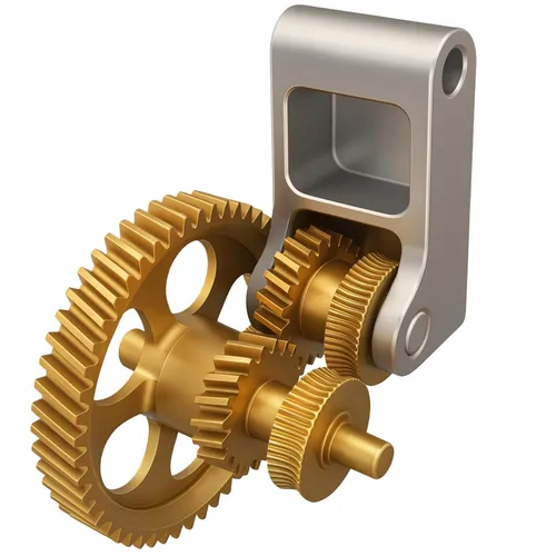 TronicXL Extruder Gear für Bambulab 3D-Drucker - 3D-Drucker-Extruderteile, hochwertiges RNC-nano-beschichtetes Zahnrad für präzise Filamentsteuerung und langlebige Nutzung