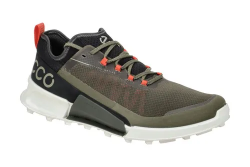 Ecco BIOM 2.1 X COUNTRY Herren Wander- & Bergschuhe Grün 44 EU - Wanderschuhe für Herren mit atmungsaktivem Mesh-Obermaterial und herausnehmbarer Ecco OrthoLite® Innensohle, ideal für Sport und Alltag.