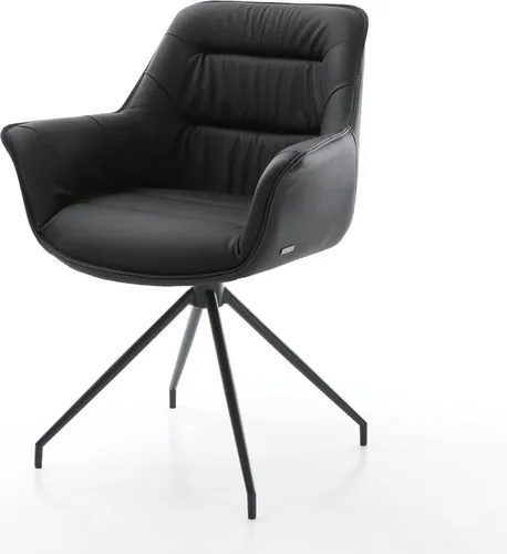 DELIFE Esszimmerstuhl Kaira-Flex in schwarz von Delife