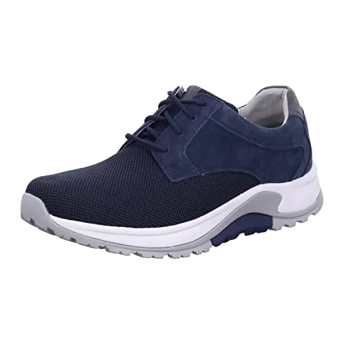 Pius Gabor Herren Sneaker Low, Männer Halbschuhe,Wechselfußbett,schnürschuhe,schnürer,straßenschuhe,Strassenschuhe,Marine,42 EU / 8 UK